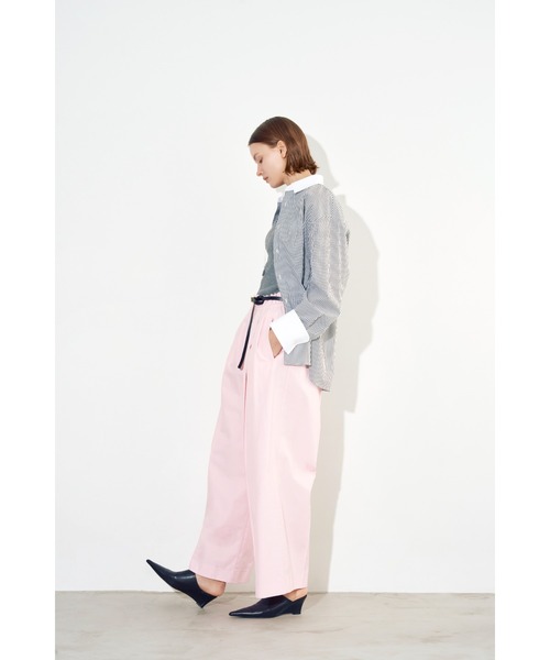 「MIESROHE」 長袖シャツ FREE ホワイト レディース_画像4