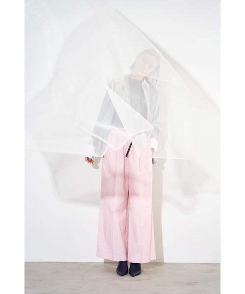 「MIESROHE」 長袖シャツ FREE ホワイト レディース_画像5