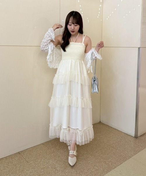 continuer de NICE CLAUP ワンピース 大人の女性を魅了する、ふんわり