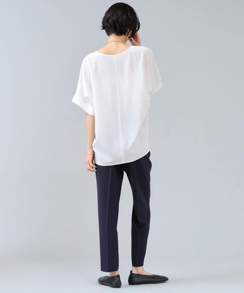 Liesse（リエス） ブラウス シャツ キーネックブラウス レディース 