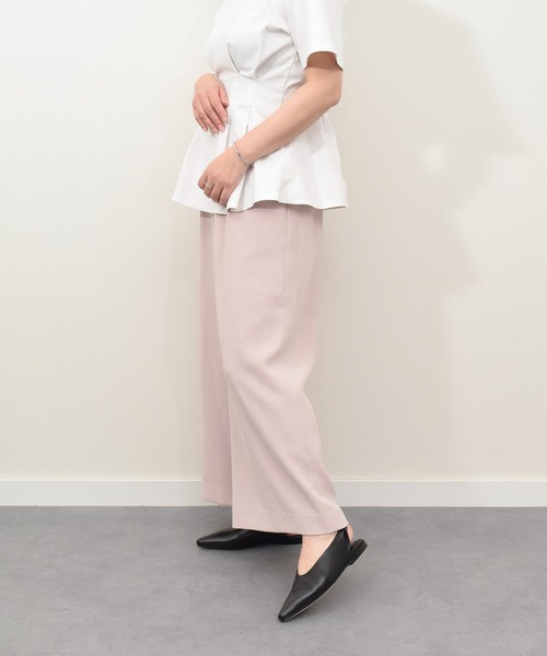 「JVAM」 フラットパンプス 35 アイボリー レディース_画像8