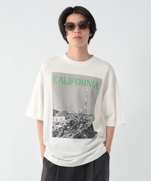 George's tシャツ カラーロゴフォトプリントTシャツ メンズ レディース