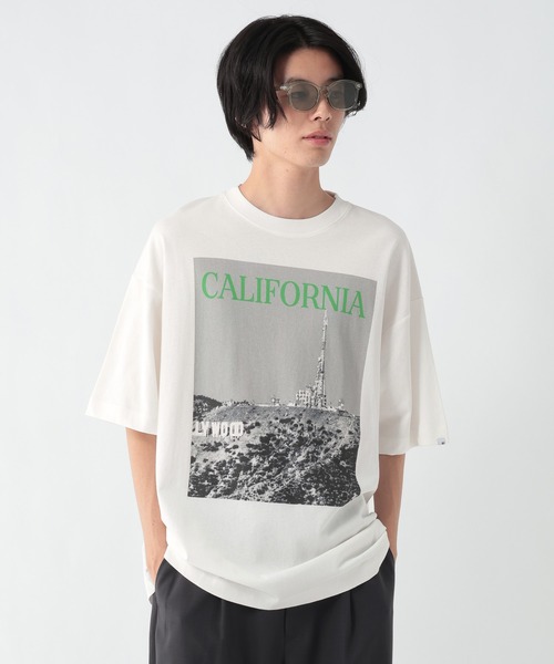 George's tシャツ カラーロゴフォトプリントTシャツ メンズ レディース