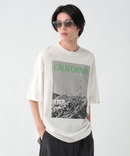 George's tシャツ カラーロゴフォトプリントTシャツ メンズ レディース