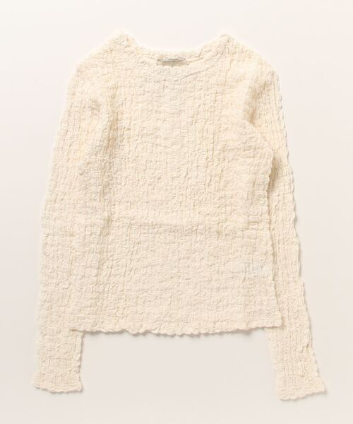 「UNITED ARROWS」 長袖ブラウス - ベージュ レディースの画像