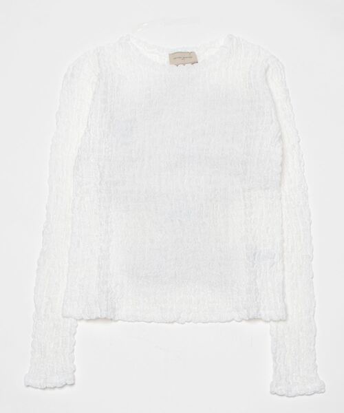 「UNITED ARROWS」 長袖ブラウス - ベージュ レディースの画像