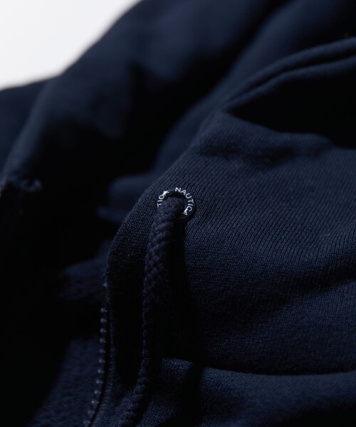 「NAUTICA」 ジップアップパーカー MEDIUM ネイビー メンズの画像