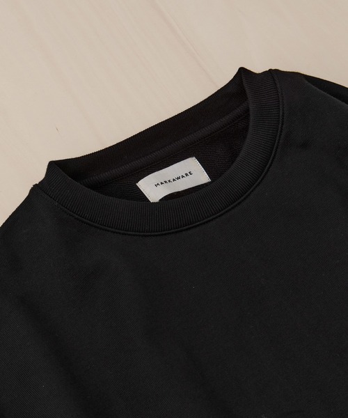 トレーナー スウェット 「MARKAWARE/マーカウェア」HUGE SHORT SWEAT メンズの画像