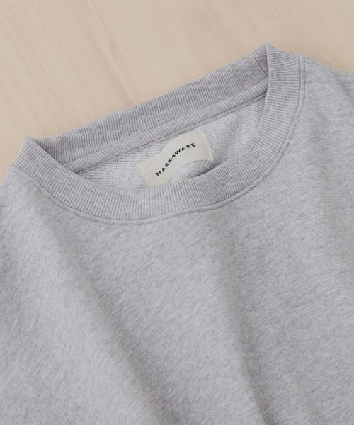 トレーナー スウェット 「MARKAWARE/マーカウェア」HUGE SHORT SWEAT メンズの画像