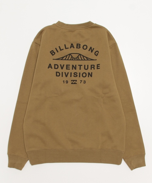 「BILLABONG」 スウェットカットソー X-LARGE ブラウン メンズ_画像2