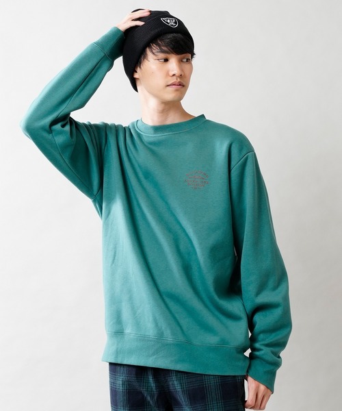 「BILLABONG」 スウェットカットソー X-LARGE ブラウン メンズ_画像7