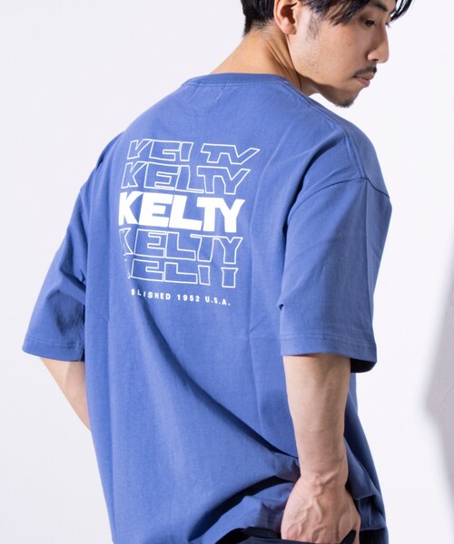 「KELTY」 半袖Tシャツ L ブラック メンズ_画像6
