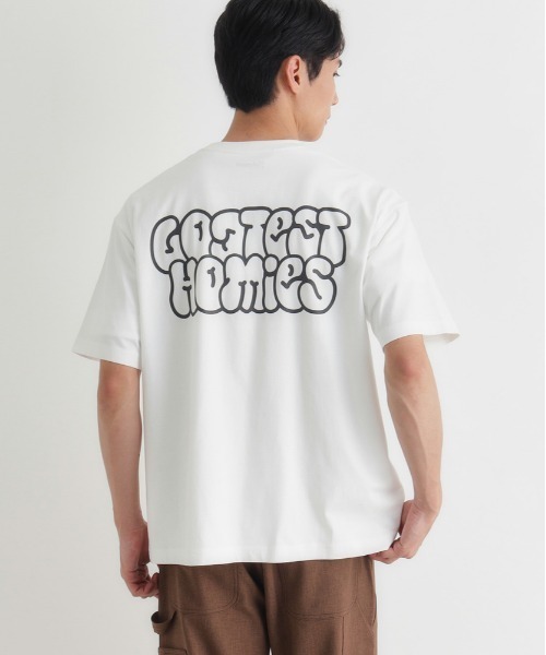 Right-on（ライトオン） tシャツ 「Refurbish」グラフィック半袖T 