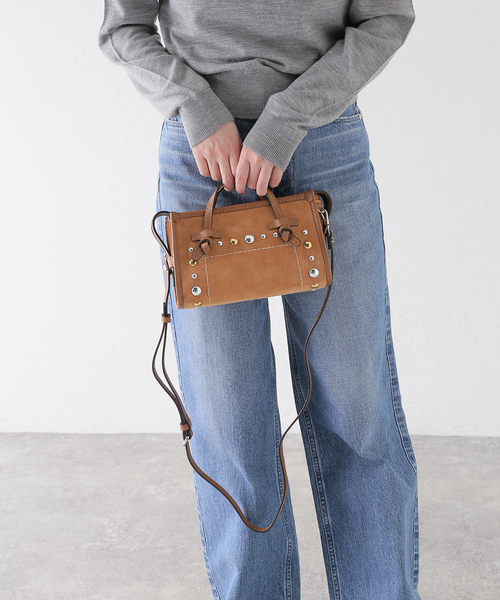 ハンドバッグ GIANNI CHIARINI/ジャン二 キアリー二 MARCELLA TNGR MINI バッグ BS12406の画像