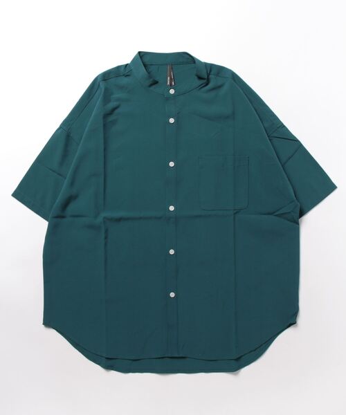 「THISIS」 「HALHAM」半袖ブラウス LARGE ブラック レディース_画像6