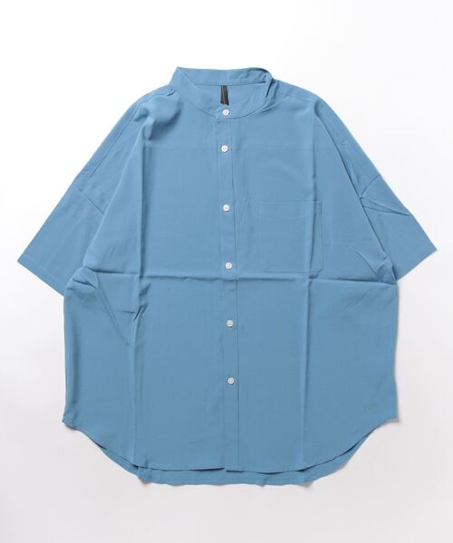 「THISIS」 「HALHAM」半袖ブラウス LARGE ブラック レディース_画像7