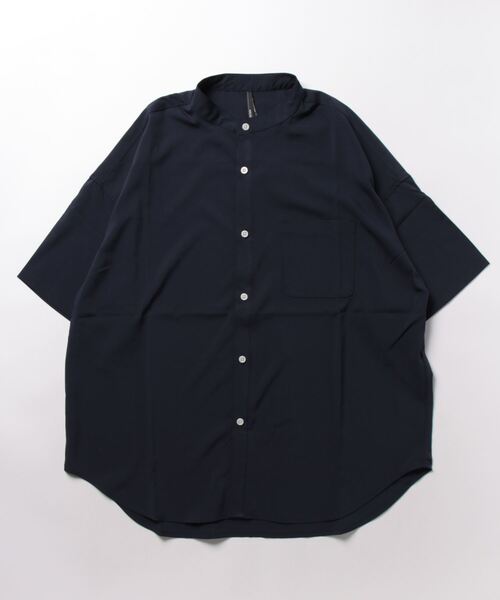 「THISIS」 「HALHAM」半袖ブラウス LARGE ブラック レディース_画像8