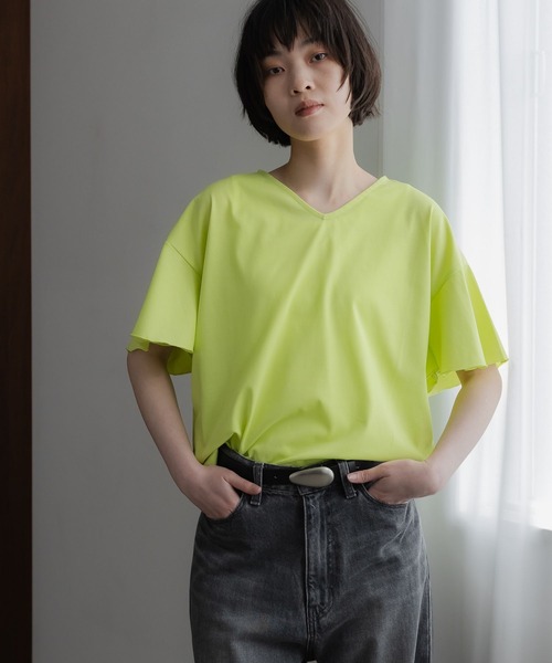 studio CLIP（スタディオクリップ） tシャツ 半袖 「ウタオ」多機能袖