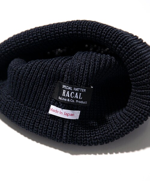 「RACAL」 ニットキャップ フリ- ブラック メンズ_画像8