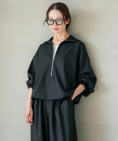 ハーフジッププルオーバー（サイズ（S/M/L）：M）のおすすめ人気商品