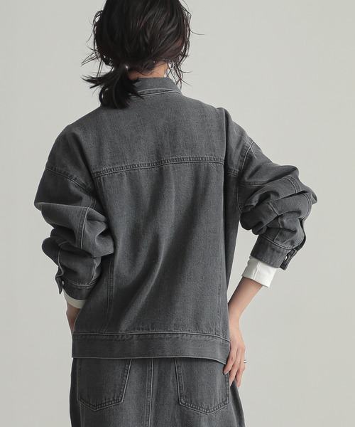 「for/c」 デニムジャケット M インディゴブルー レディース_画像5