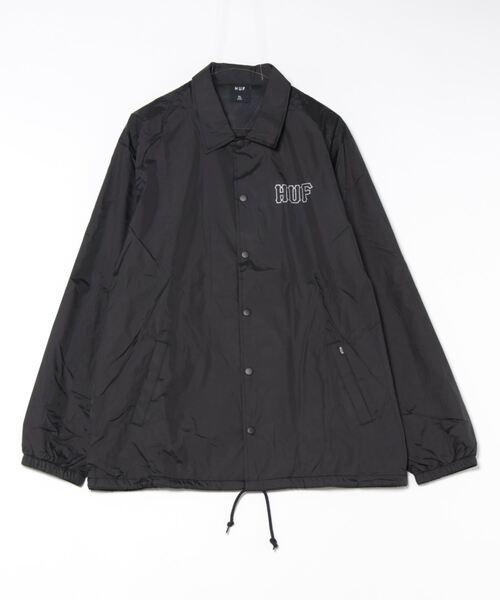 「HUF」 コーチジャケット S ブラック メンズ_画像4