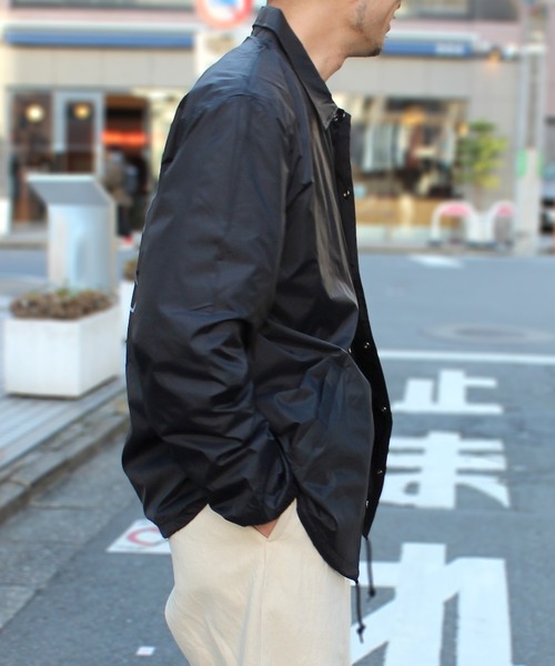 「HUF」 コーチジャケット S ブラック メンズ_画像8