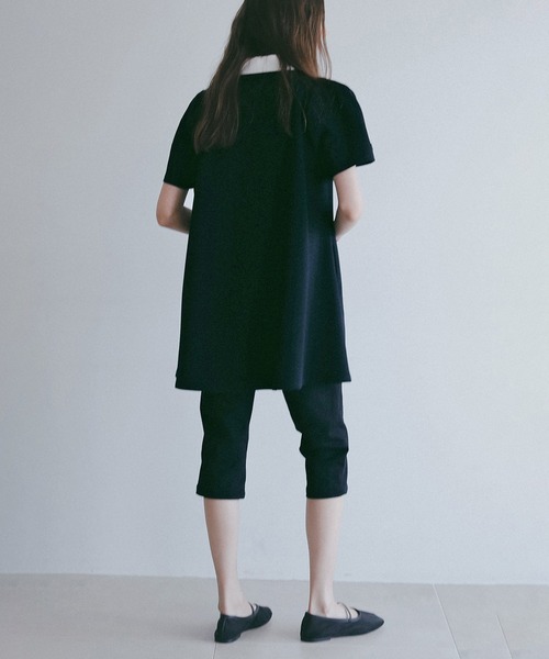 ROUND SLEEVE POLO TOPS レディース | MANOF | 18