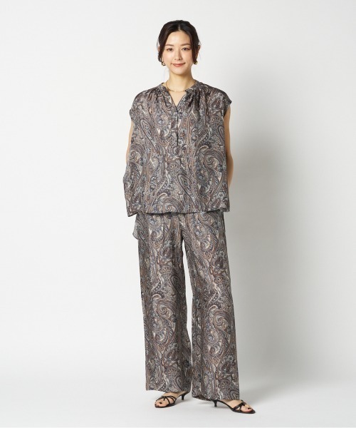 パンツ IPEKER PRINTED EASY PANTS レディースの画像