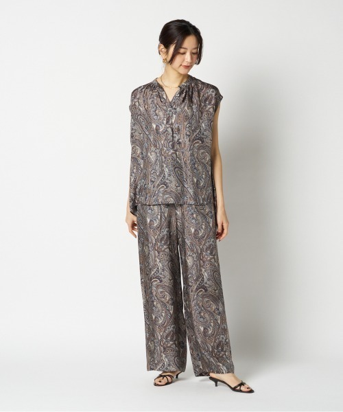 パンツ IPEKER PRINTED EASY PANTS レディースの画像