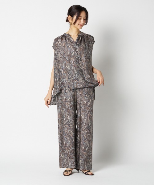パンツ IPEKER PRINTED EASY PANTS レディースの画像