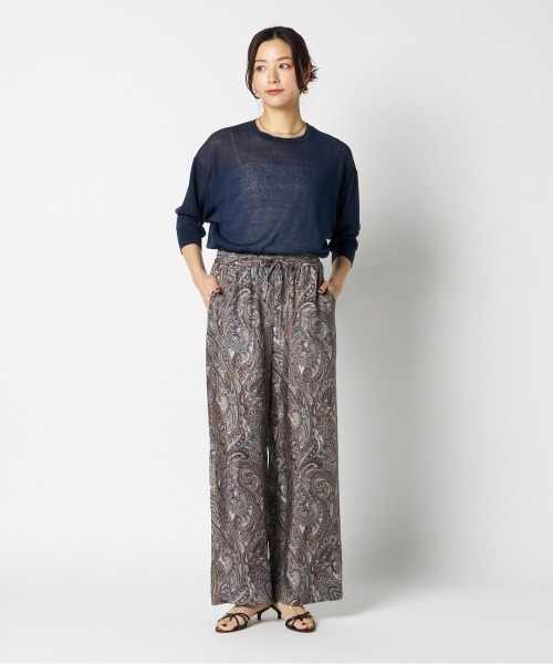 パンツ IPEKER PRINTED EASY PANTS レディースの画像