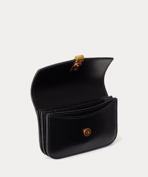 カードケース Polo ID レザー フォールドオーバー カード ケースの画像
