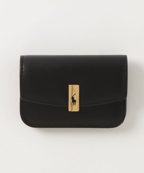 カードケース Polo ID レザー フォールドオーバー カード ケースの画像
