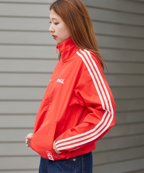 adidas トラックジャケット（色：レッド系）のおすすめ人気商品一覧