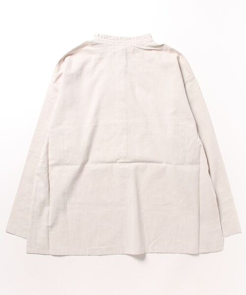 「conges payes ADIEU TRISTESSE」 長袖ブラウス 38 グレー系その他 レディース_画像2