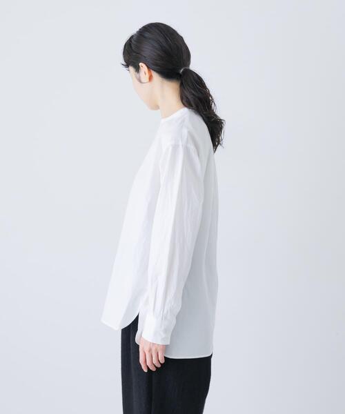 「かぐれ」 長袖ブラウス FREE ホワイト レディース_画像10