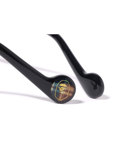 A BATHING APE（アベイシングエイプ） 伊達メガネ メガネ 眼鏡 OPTICAL