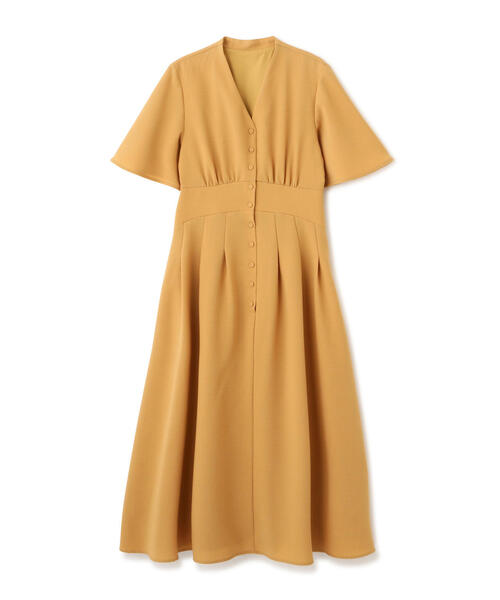 「NATURAL BEAUTY BASIC」 半袖ワンピース SMALL ネイビー レディース_画像6
