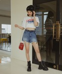 tシャツ ワッペンロゴTシャツ キッズ 子供服...の詳細画像1