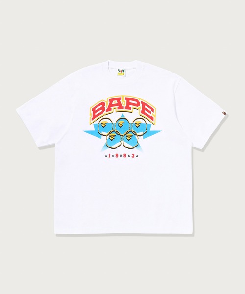 A BATHING APE（アベイシングエイプ） tシャツ BAPE TWIN STA SPORT