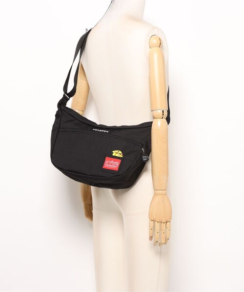 「Manhattan Portage」 ショルダーバッグ FREE ブラック×レッド メンズ_画像5