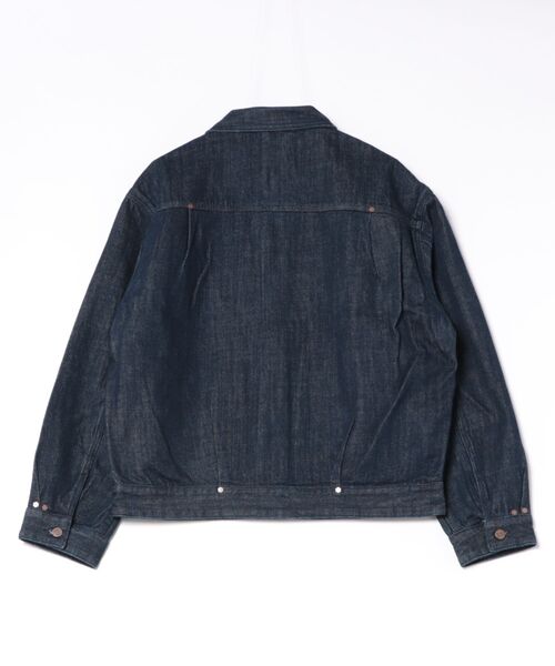 デニムジャケット gジャン Dime/ダイム/Pleated Denim Jacket メンズ