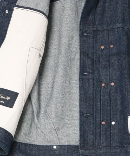 デニムジャケット gジャン Dime/ダイム/Pleated Denim Jacket メンズ