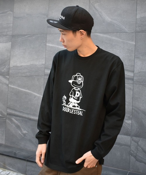 DOUBLE STEAL（ダブルスティール） tシャツ With DOUBZ 長袖Tシャツ