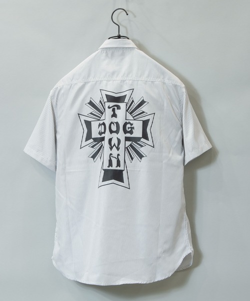 DOGTOWN（ドッグタウン） シャツ ブラウス DT-NEW LETTER WORK・SS