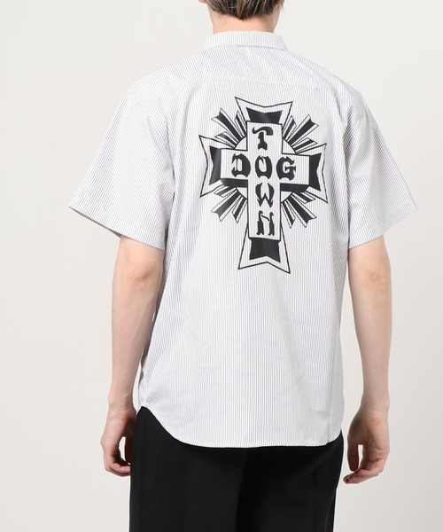 DOGTOWN（ドッグタウン） シャツ ブラウス DT-NEW LETTER WORK・SS