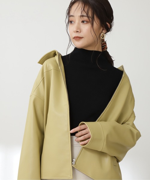 新作大得価 ジャケット PayPayモール店 - 通販 - PayPayモール ブルゾン フェイクレザーコーチブルゾン ZOZOTOWN 好評高評価