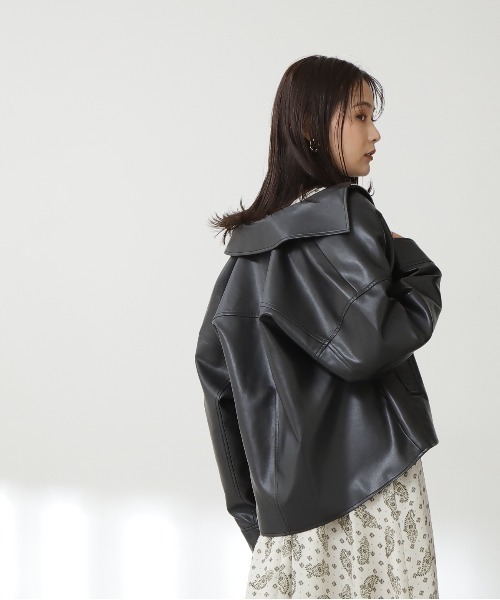新作大得価 ジャケット PayPayモール店 - 通販 - PayPayモール ブルゾン フェイクレザーコーチブルゾン ZOZOTOWN 好評高評価