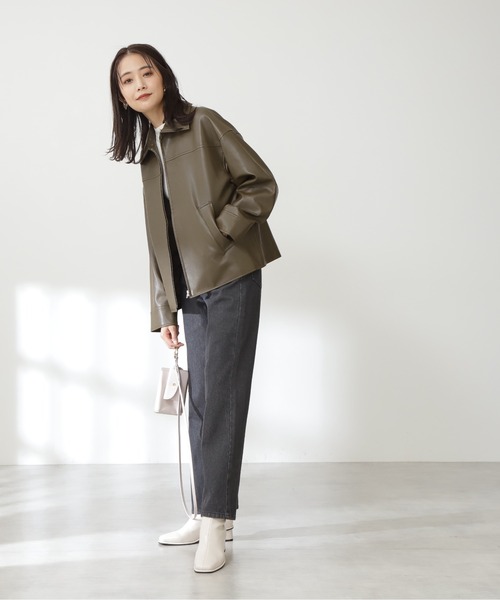 新作大得価 ジャケット PayPayモール店 - 通販 - PayPayモール ブルゾン フェイクレザーコーチブルゾン ZOZOTOWN 好評高評価